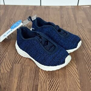 Carter’s Toddler Rushy Navy Blue Black Sneakers Size 4 New With Tags